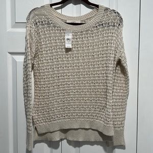 LOFT sweater new with tags 100% cotton